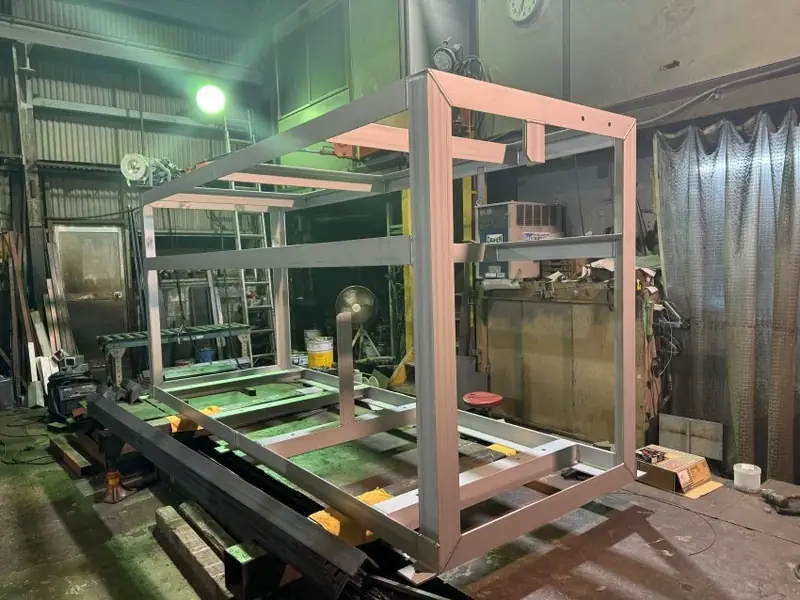 SUS304ユニット架台の製作事例