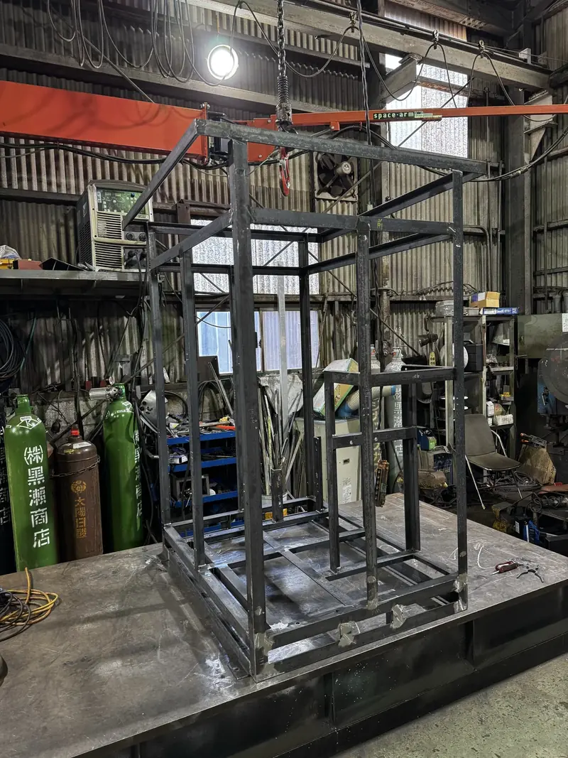 ユニット架台の製作事例